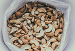 cashews in a plastic bag